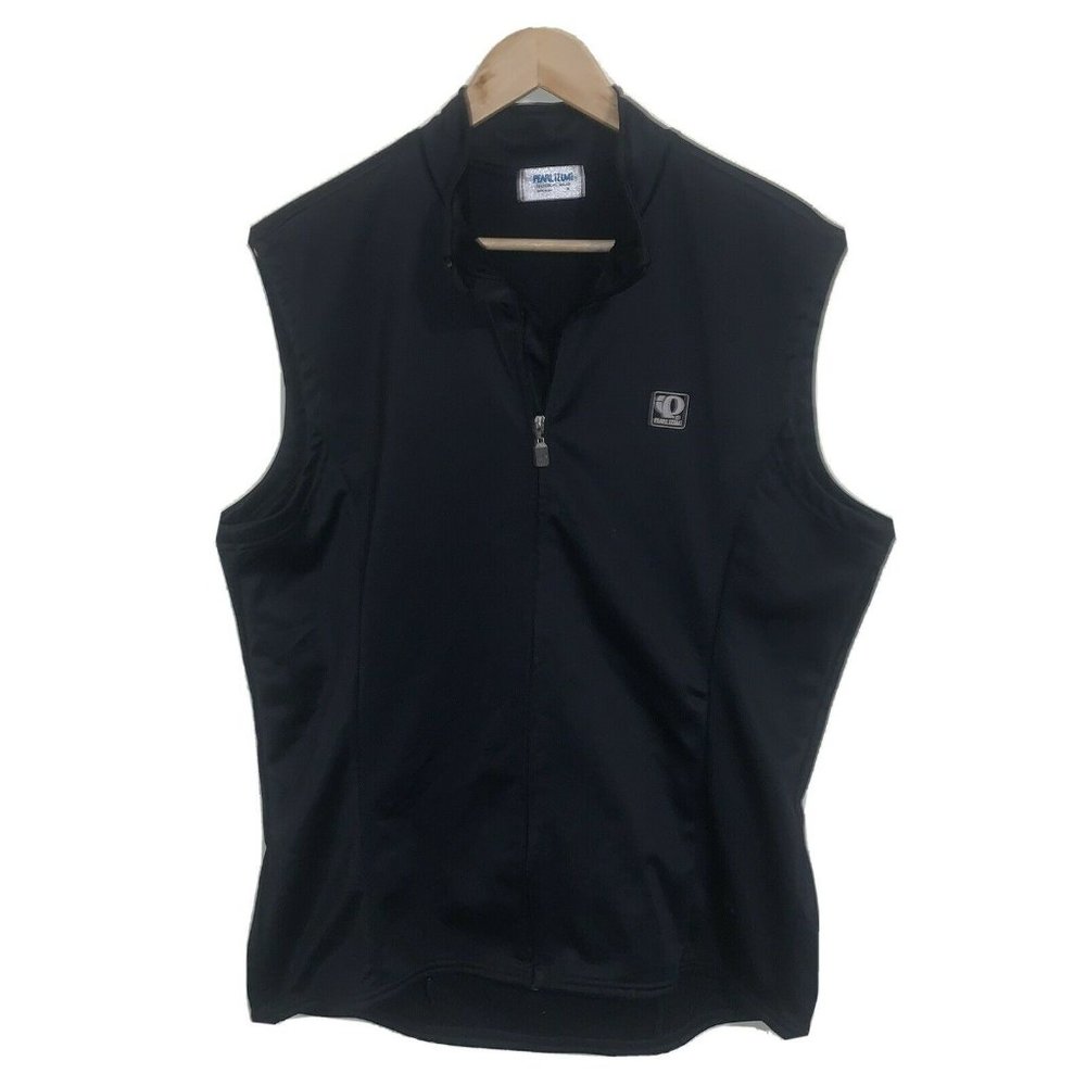 Pearl Izumi Black Cycling Vest Sleeveless Fleece